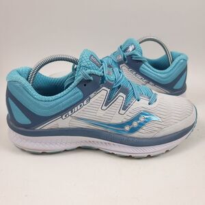 Saucony Women's Guide ISO W S10415-4 Sneakers White blue Size 7.5 Shoes